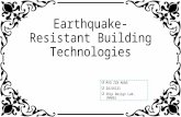 Earthquake resistant building technologies