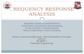 Frequency Response Analysis and Bode Diagrams for First Order Systems
