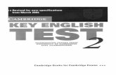 Key English Test- Cup 2 (book)