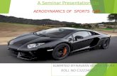 aerodynamics in sport car