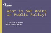 WE16 - What is SWE doing in Public Policy?