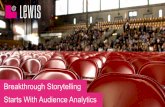 Breakthrough Storytelling Starts with Audience Analytics - Digital Summit in Detroit #DSDET