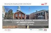 Lafayette Elementary School SIT Meeting Presentation (October 26, 2016)