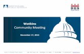 Watkins School Modernization Community (November 17, 2015)