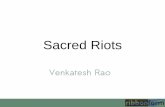 Sacred Riots