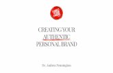 Create an Authentic Personal Brand | Dr. Andrea Pennington of Make Your Mark Global