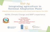 Nepal: Climate Change and NAP’s experience