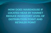 How does warehouse if located near by market