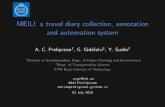 MEILI: a travel diary collection, annotation and automation system