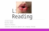 Lipreading in hearing impaired