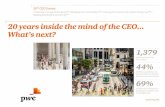 Etude PwC "20ème édition de la CEO Survey" - Janvier 2017