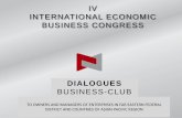 Presentation of the iv International Economic Business Congress