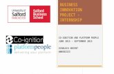 BUSINESS INNOVATION PROJECT - INTERNSHIP CO-IGNITION & PP (Updated)