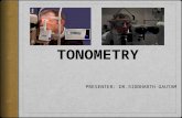 Different types of Tonometry