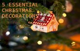 5 essential Christmas decorations