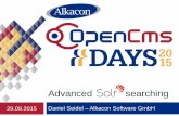 OpenCms Days 2015 Advanced Solr Searching