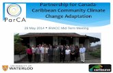 Partnership for Canada-Caribbean Community Climate Change Adaptation
