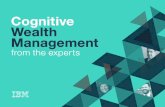 Cognitive wealth management with expert insights