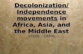 Decolonization Overview