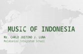MAPEH 8 (Music 1st Quarter) - Music of Indonesia