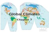 Physical Geography Lecture 10 - Global Climates 110916