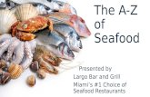 The A-Z of Seafood Dishes