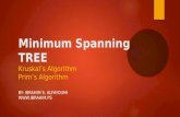 Minimum spanning tree algorithms by ibrahim_alfayoumi