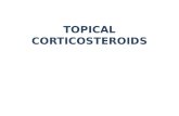 Topical corticosteroids