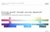 Driving growth through serving empowered customers: The need for an enhanced customer experience