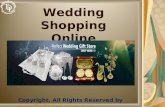 Wedding Shopping Online