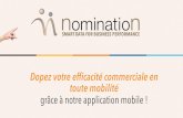 Application mobile Nomination