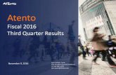 Q3 2016 atento earnings presentation 11.13.16 v1