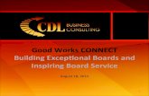 8-18-15 Building Exceptional Boards and Inspiring Board Service