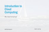 Why Cloud Computing?