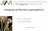 G ferretti imaging of thoracic aspergillosis jfim hanoi 2015
