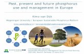 Past, present and future phosphorus use and management in Europe