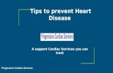 Tips to prevent heart disease