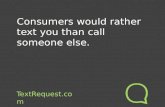 Text Request Blog Quotes