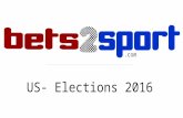 United States' 2016 Presidential Election has been scheduled - Bets2sport