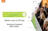 Whats new in ict law - Networkshop44