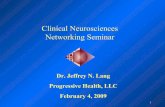 Clinical Neurosciences Networking Seminar