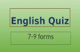 Quiz 7 9 grades
