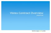 Vistex Contract Overview