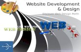 Website Design and Development service provider at Perth