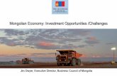 30.10.2013 Mongolian economy: Investment opportunities/challenges, Jim Dwyer