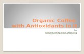 Organic Coffee with Antioxidants in It