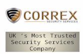 UK‘s Most Trusted Security Services Company