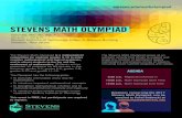 Stevens Math Olympiad
