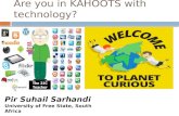 Are you at kahoots with technology?