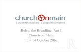 Below the Breadline: Church on Main: 2016
